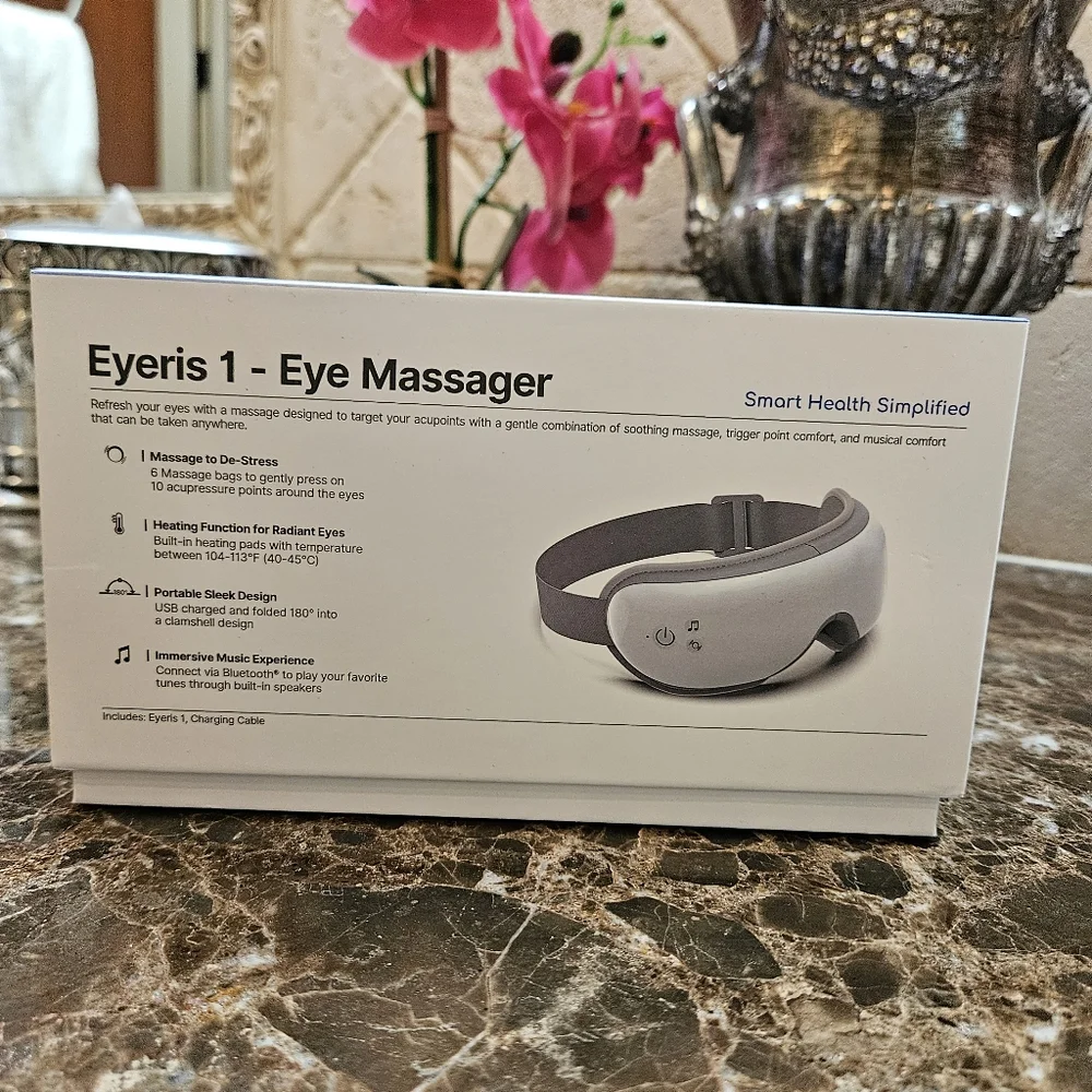 Eyeris 1 Eye Massager - White